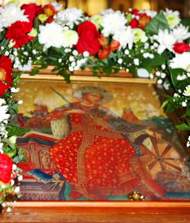 Митрополит Марк возглавил Всенощное бдение в Екатерининском храме г. Кирова
