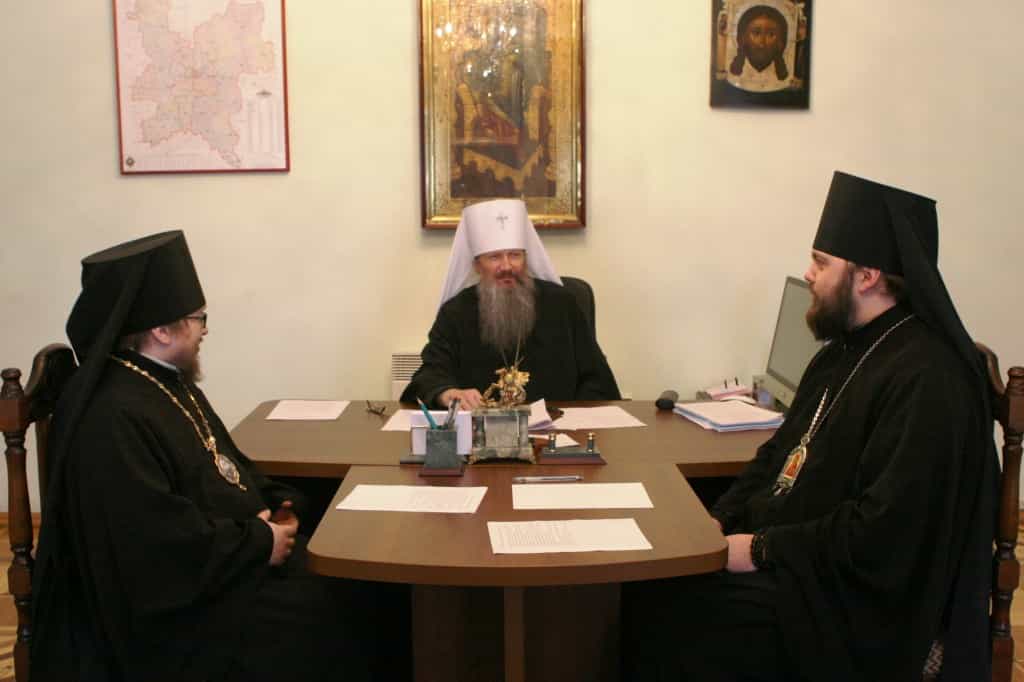 Состоялся архиерейский совет Вятской Митрополии