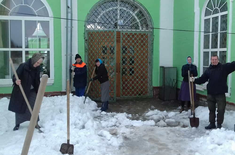 Состоялась трудническая поездка Братства святителя Николая в село Волково