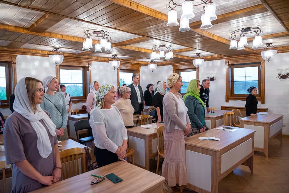 Состоялось собрание слушателей курсов по отдельным богословским дисциплинам