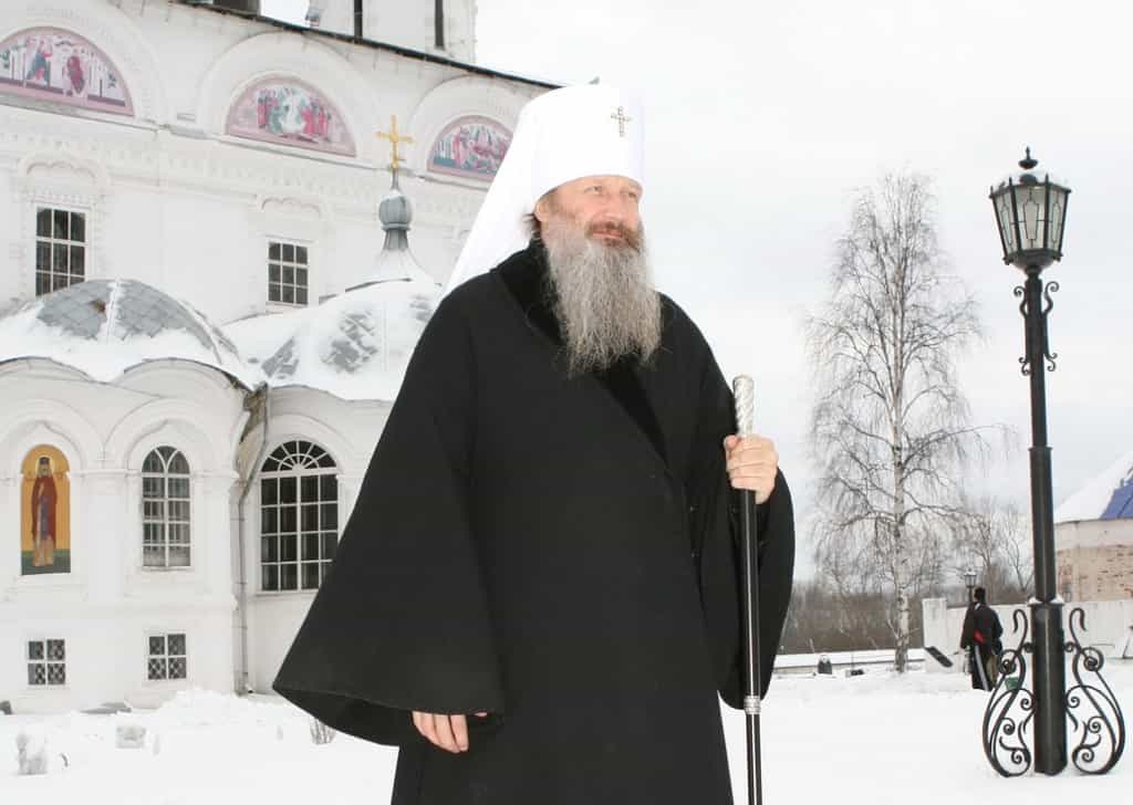 Служение митрополита Вятского и Слободского Марка в канун праздника в честь Казанской иконы Божией Матери