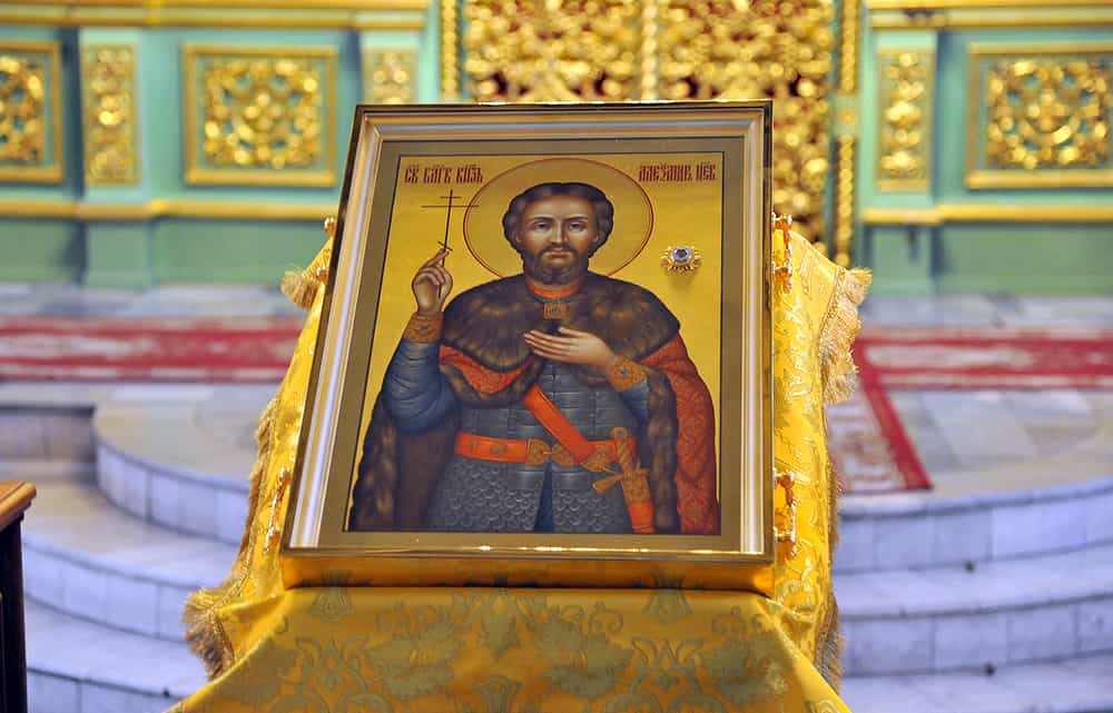 6 августа 2021 года в Троицкий храм поселка Верхошижемье будет доставлена икона с частицей мощей святого благоверного князя Александра Невского