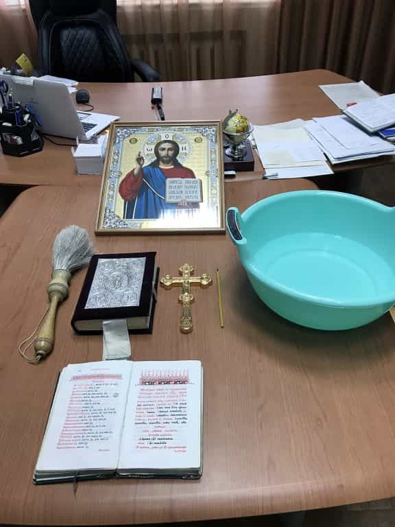 Состоялась встреча благочинного Орловского благочиния иеромонаха Никодима (Полушкина) с директором «Орлово-Вятского сельскохозяйственного колледжа»