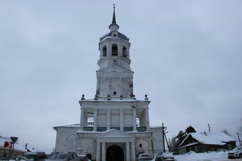 Торжества в Крещенский сочельник в Троицком храме села Кстинино возглавил митрополит Вятский и Слободской Марк