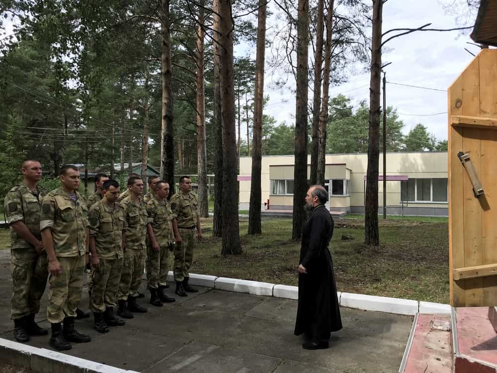 Состоялась встреча с воинами Росгвардии