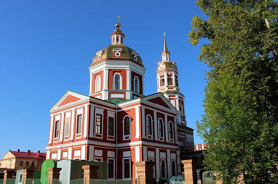 250-летие Спасского собора: торжественное богослужение в престольный праздник храма возглавил митрополит Марк