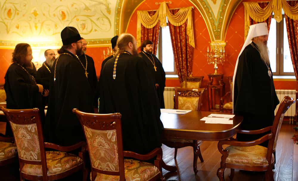 Состоялось заседание Епархиального совета Вятской епархии
