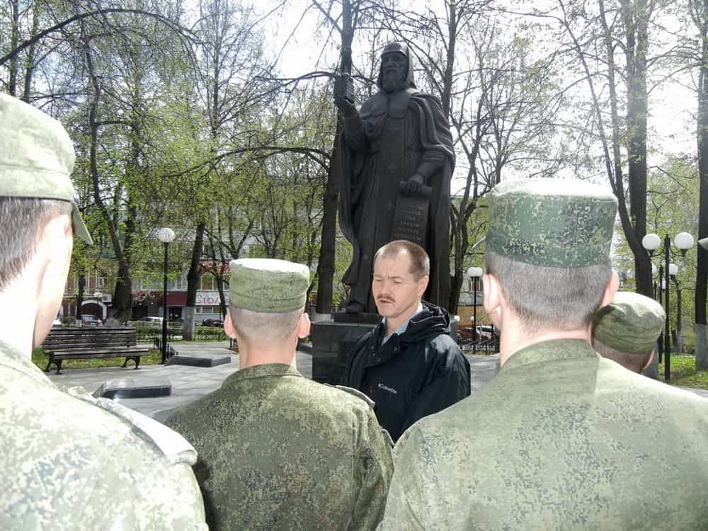 Служение Епархиального отдела по взаимодействию с Вооруженными силами и правоохранительными учреждениями в мае 2017 года