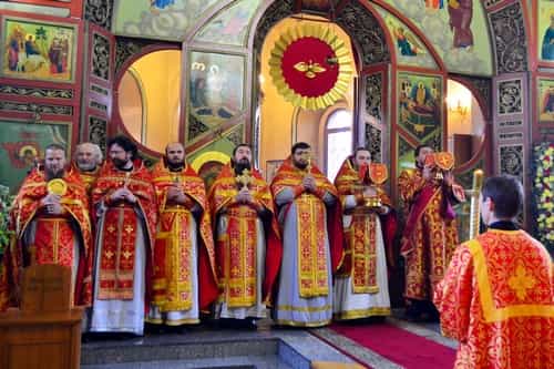 Престольный праздник храма святых мучениц Веры, Надежды, Любови и матери их Софии г. Кирова