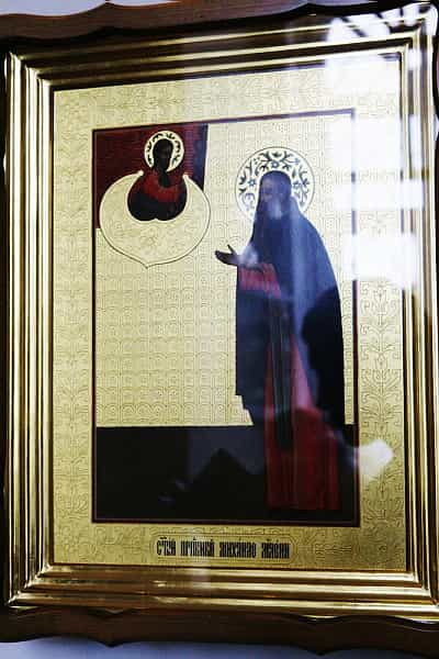 В Преображенском женском монастыре города Кирова хранится список иконы преподобного Михаила Малеина, подаренной обители царем Михаилом Федоровичем