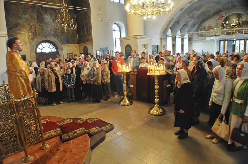 Престольный праздник Всехсвятского храма города Кирово-Чепецка
