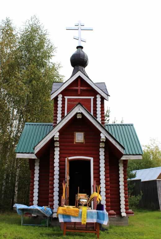 Митрополит Марк освятил часовню святителя Николая Чудотворца в деревне Сомовщина